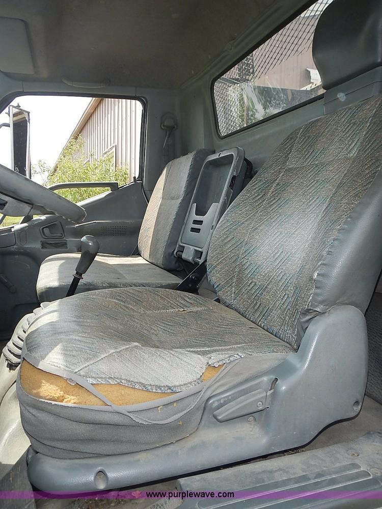 image for item I3639 1996 Mitsubishi Fuso FE639 dump flatbed truck