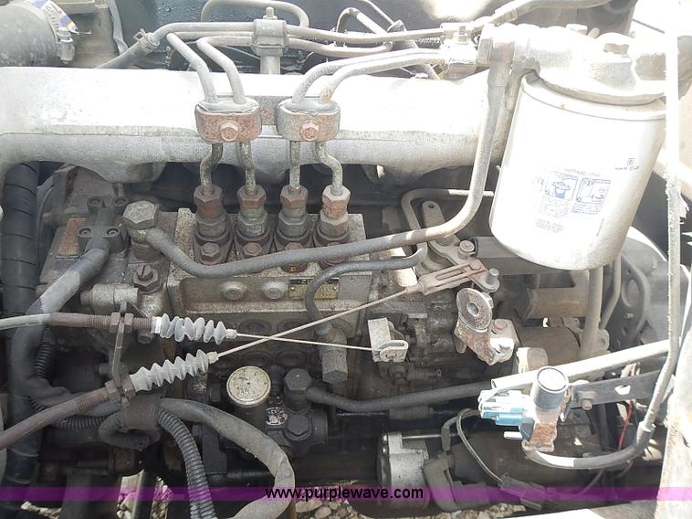 image for item I3639 1996 Mitsubishi Fuso FE639 dump flatbed truck