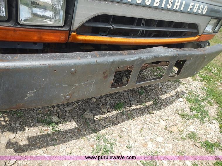 image for item I3639 1996 Mitsubishi Fuso FE639 dump flatbed truck