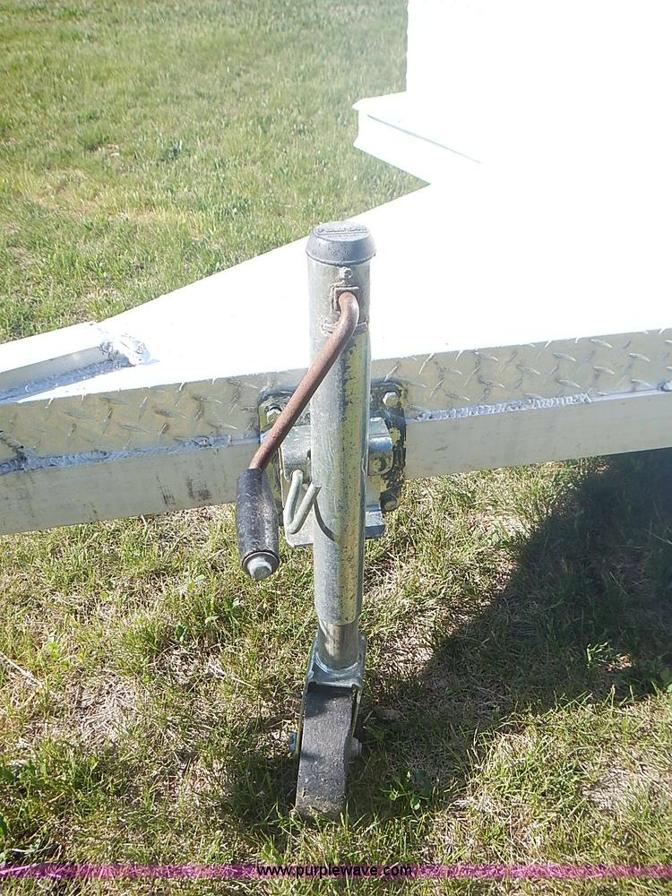 image for item I3680 2007 Rocking K shop built aluminum show trailer