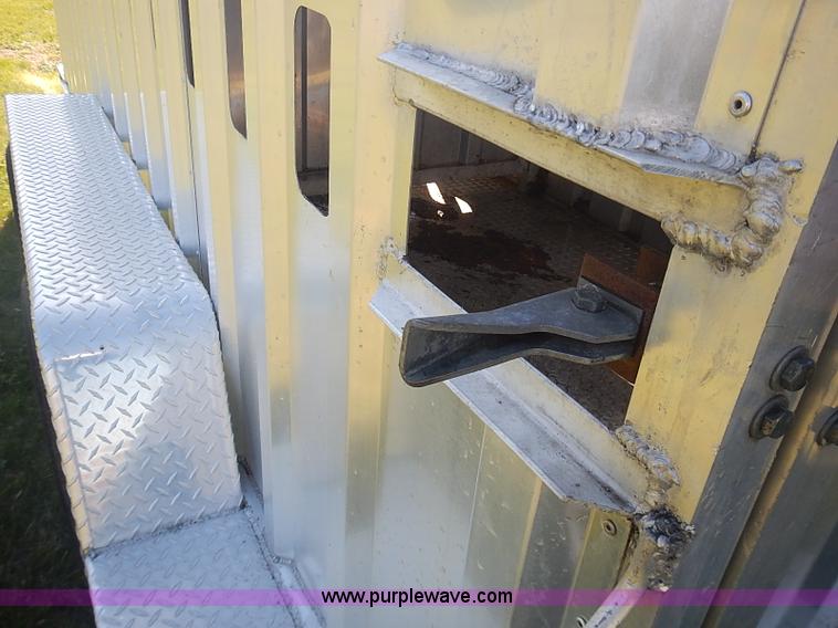 image for item I3680 2007 Rocking K shop built aluminum show trailer