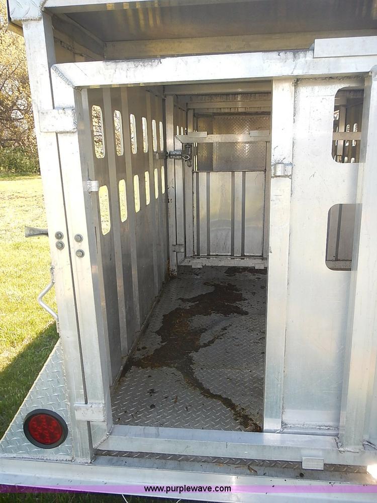 image for item I3680 2007 Rocking K shop built aluminum show trailer