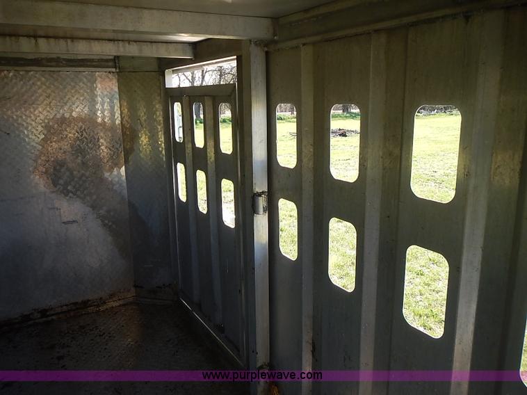 image for item I3680 2007 Rocking K shop built aluminum show trailer