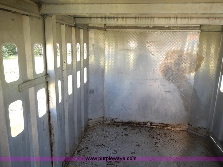 image for item I3680 2007 Rocking K shop built aluminum show trailer