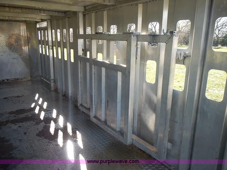 image for item I3680 2007 Rocking K shop built aluminum show trailer