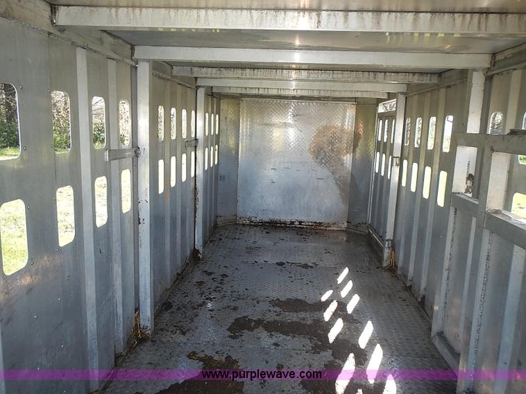 image for item I3680 2007 Rocking K shop built aluminum show trailer