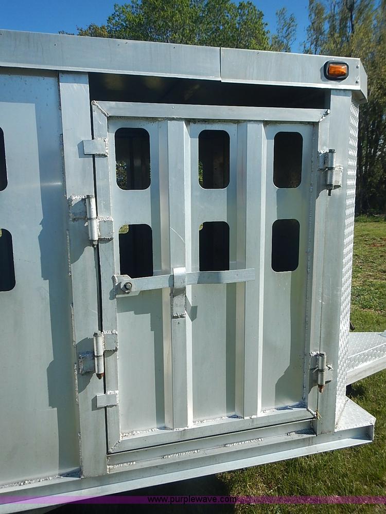 image for item I3680 2007 Rocking K shop built aluminum show trailer