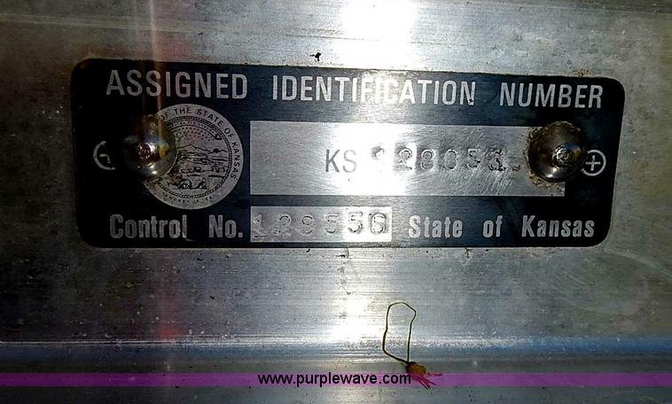 image for item I3680 2007 Rocking K shop built aluminum show trailer