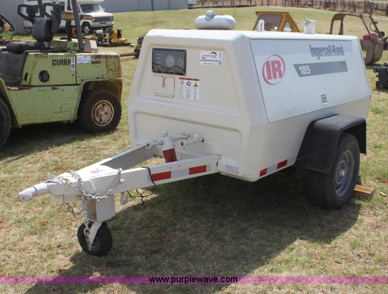image for item I7456 Ingersoll Rand 185 air compressor