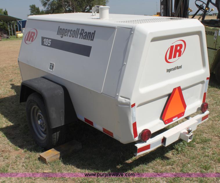 image for item I7456 Ingersoll Rand 185 air compressor