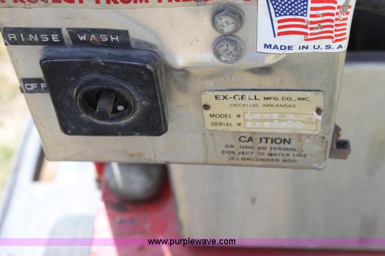 image for item I7457 Ex-cell 1003 electric hot water pressure washer