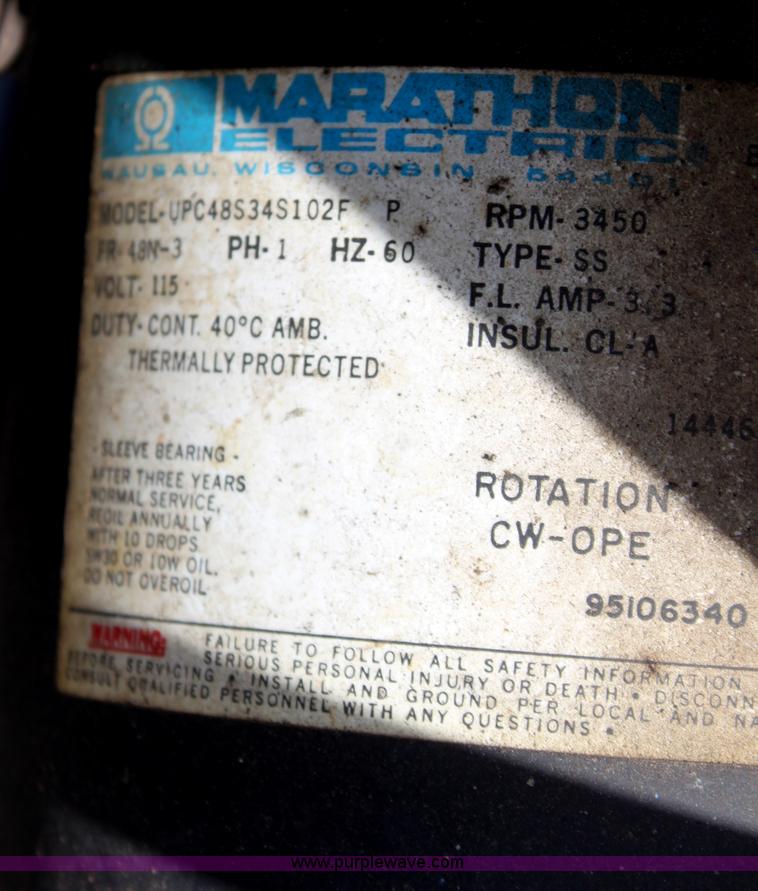 image for item I7457 Ex-cell 1003 electric hot water pressure washer