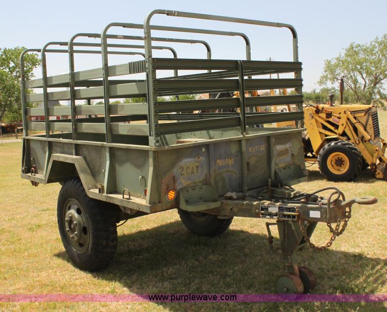 image for item I7462 Military pintle hitch trailer