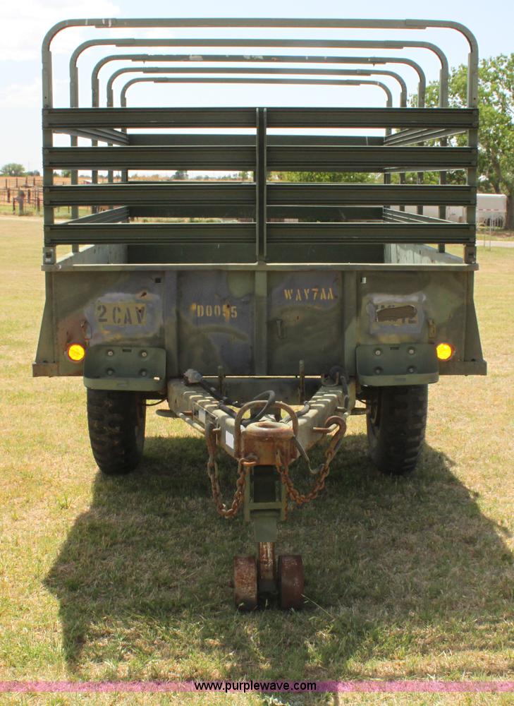 Military pintle hitch trailer in Enid, OK Item I7462 sold Purple Wave