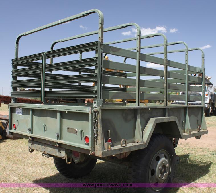 image for item I7462 Military pintle hitch trailer