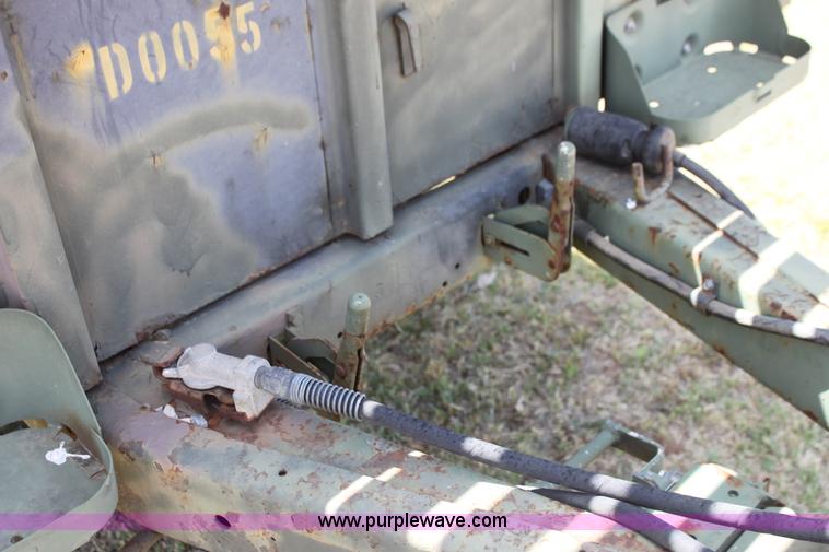 image for item I7462 Military pintle hitch trailer
