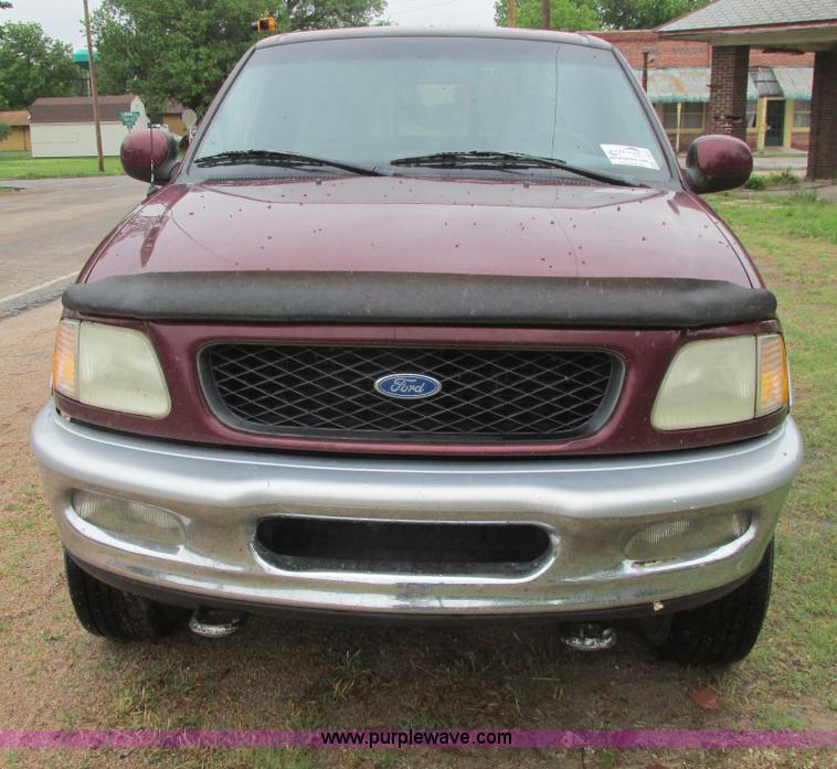 image for item I9648 1997 Ford F150 XLT Lariat SuperCab pickup truck