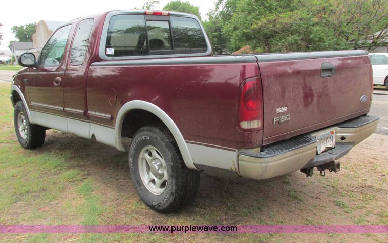 image for item I9648 1997 Ford F150 XLT Lariat SuperCab pickup truck