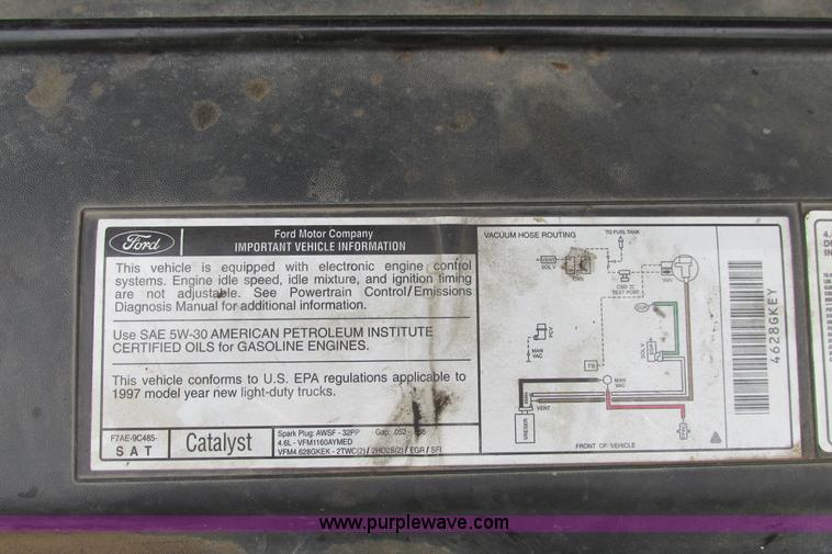 image for item I9648 1997 Ford F150 XLT Lariat SuperCab pickup truck