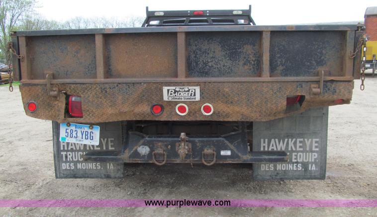 image for item J3478 2008 Ford F450 Super Duty XL Crew Cab flatbed truck