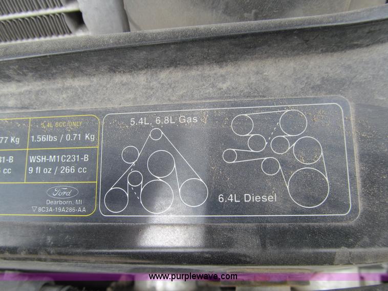 image for item J3478 2008 Ford F450 Super Duty XL Crew Cab flatbed truck