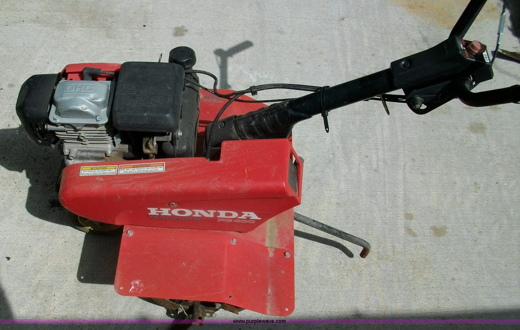 Honda Harmony FG400 garden tiller in Wamego, KS Item C1996