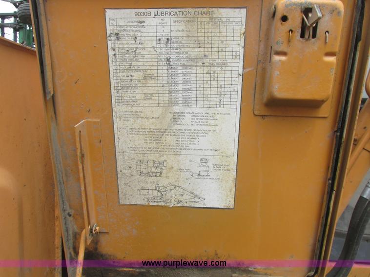 image for item A8681 1995 Case 9030B excavator