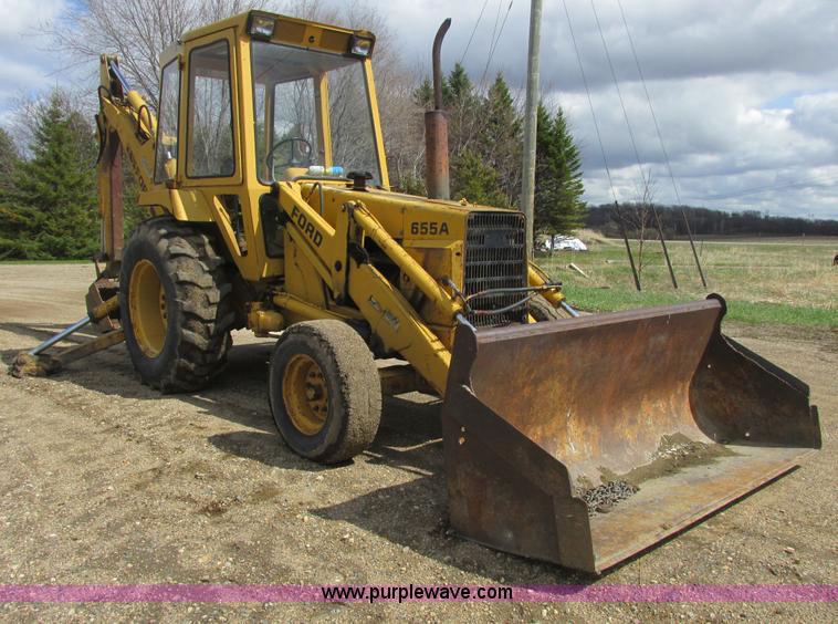 image for item A8685 1985 Ford 655A backhoe