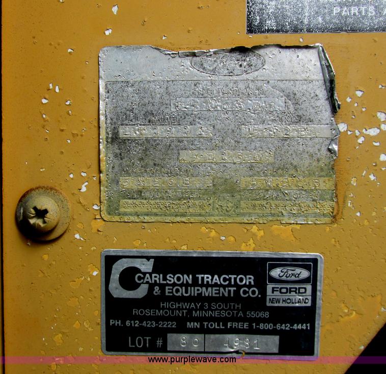 image for item A8685 1985 Ford 655A backhoe