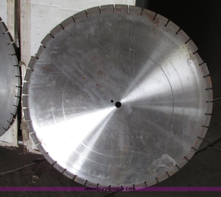 image for item AE9307 (2) 30" concrete/asphalt diamond blades