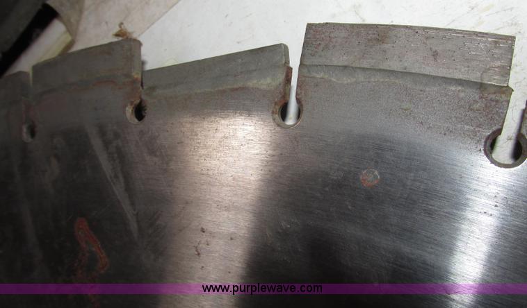 image for item AE9307 (2) 30" concrete/asphalt diamond blades