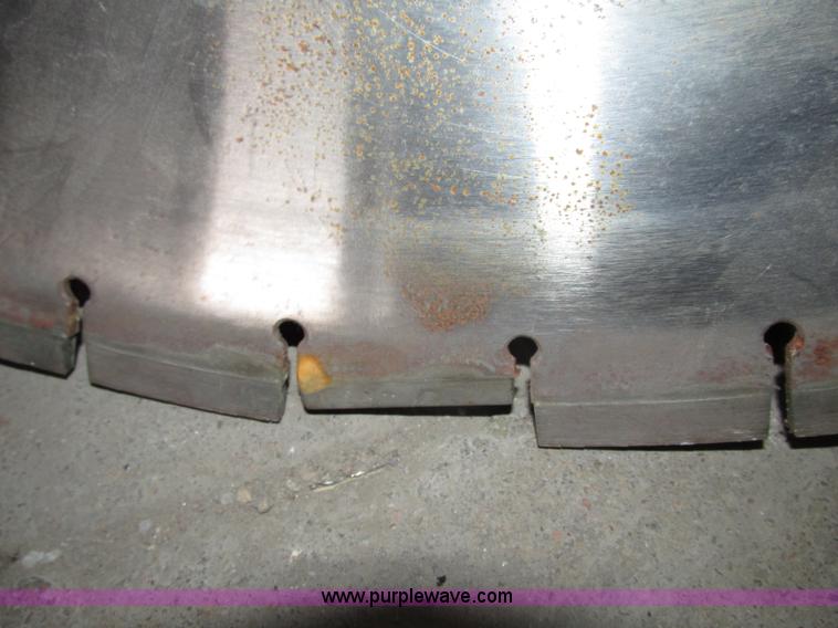 image for item AE9307 (2) 30" concrete/asphalt diamond blades