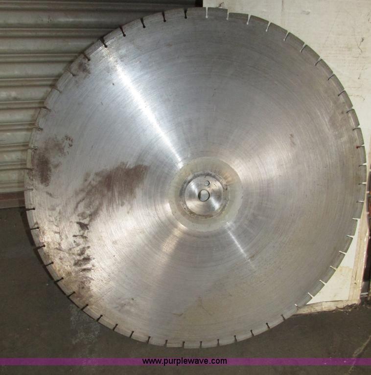 image for item AE9307 (2) 30" concrete/asphalt diamond blades