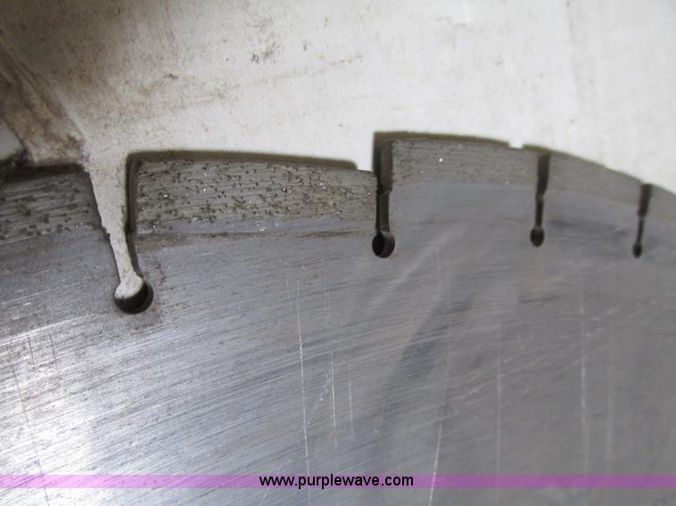 image for item AE9307 (2) 30" concrete/asphalt diamond blades