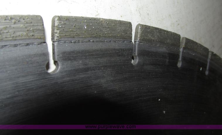 image for item AE9307 (2) 30" concrete/asphalt diamond blades