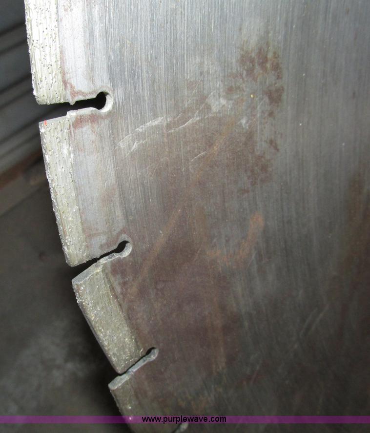 image for item AE9307 (2) 30" concrete/asphalt diamond blades