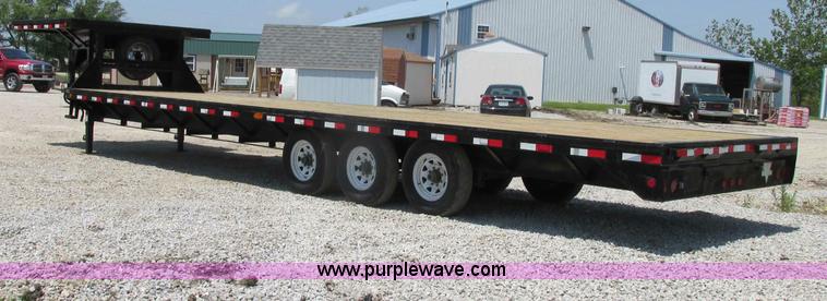 image for item D3970 2007 PJ gooseneck trailer