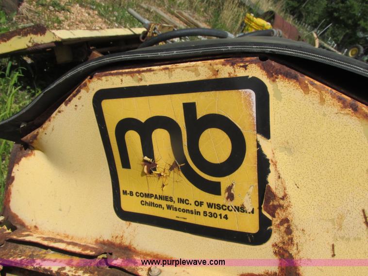 image for item D3971 M&B 84" sweeper skid steer attachment