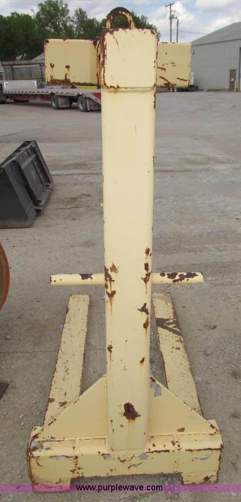 image for item F7388 Contrx three ton fork attachment for boom truck