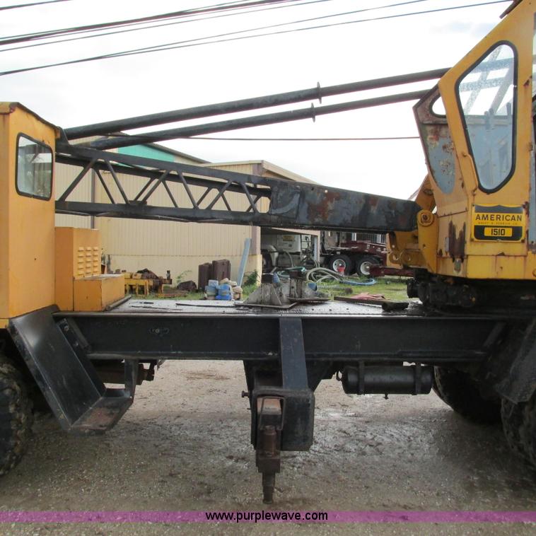 image for item G9302 1968 American Crane 1510 crane