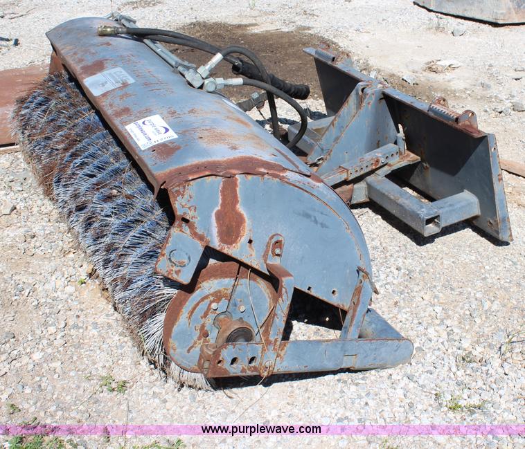 image for item H2705 Case broom skid steer attachment