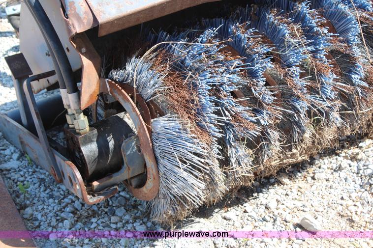 image for item H2705 Case broom skid steer attachment