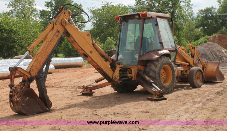 image for item H5655 1992 Case 580 Super K Construction King backhoe