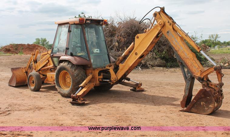 image for item H5655 1992 Case 580 Super K Construction King backhoe
