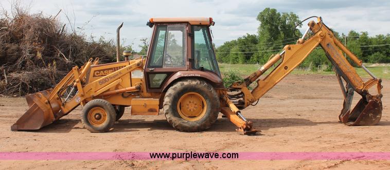 image for item H5655 1992 Case 580 Super K Construction King backhoe