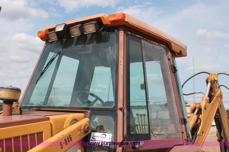 image for item H5655 1992 Case 580 Super K Construction King backhoe