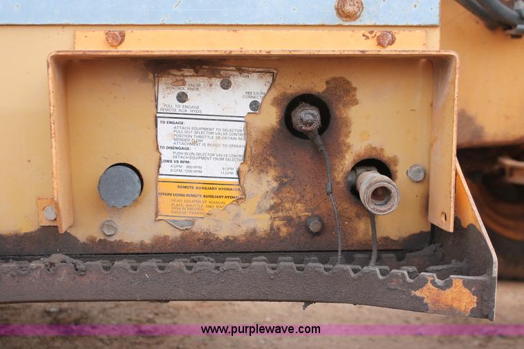 image for item H5655 1992 Case 580 Super K Construction King backhoe