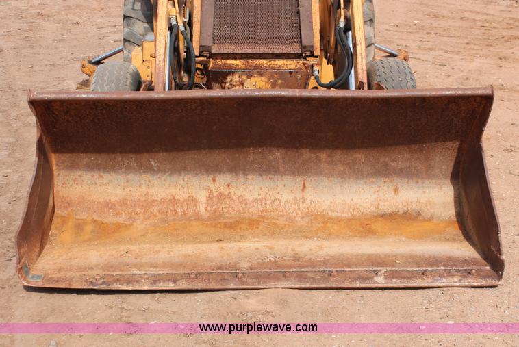 image for item H5655 1992 Case 580 Super K Construction King backhoe