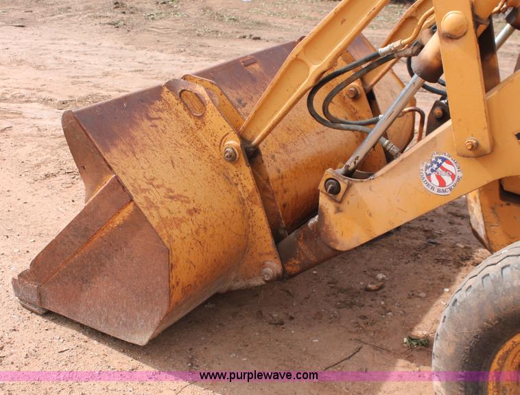 image for item H5655 1992 Case 580 Super K Construction King backhoe
