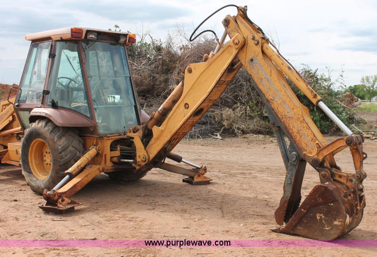 image for item H5655 1992 Case 580 Super K Construction King backhoe